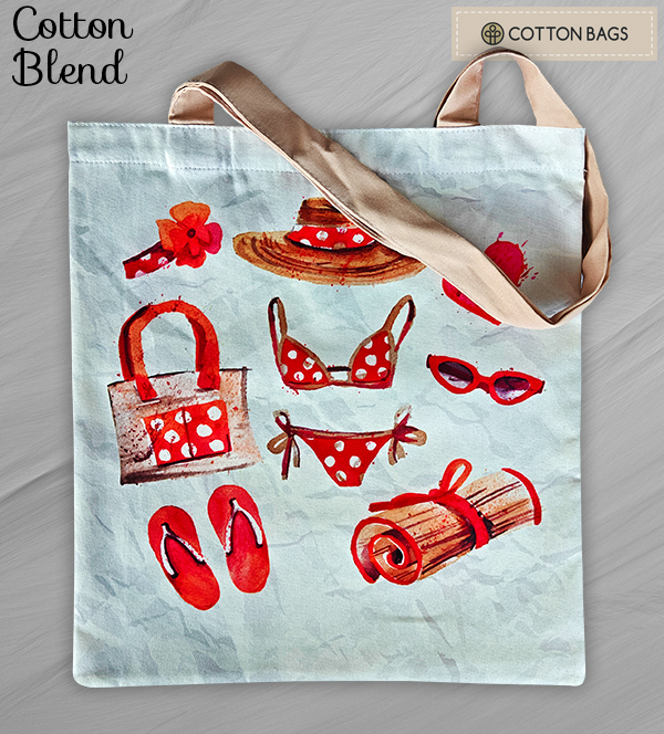 Cotton blend Tote Bags Cotton blend Tote Bags